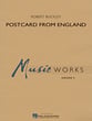 Postcard from England Concert Band sheet music cover